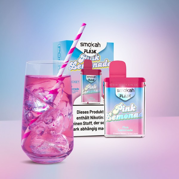 Smokah - Flask - Pink Lemonade - Vapestick