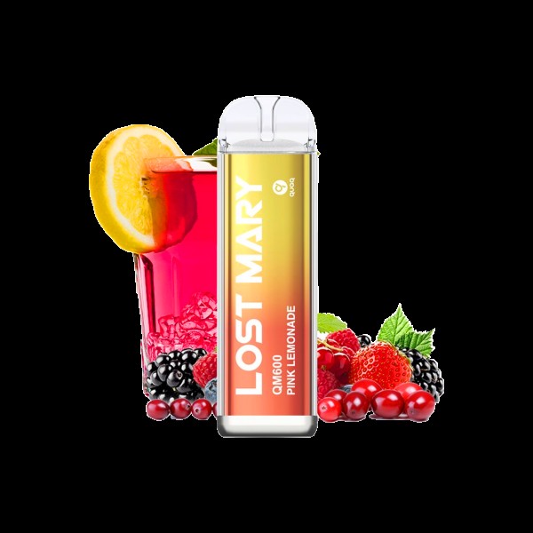 Lost Mary - QM600 - Pink Lemonade - Vapestick - 20 mg