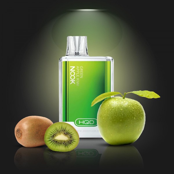 HQD Nook - Vapestick - Green Apple Kiwi - 18 mg