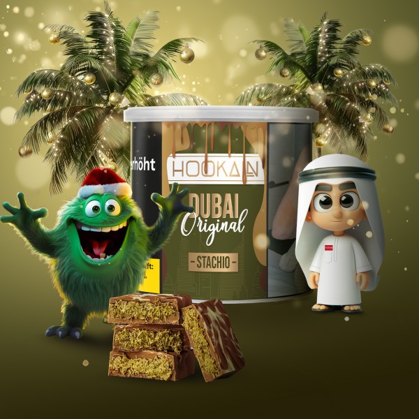 HOOKAIN - Dubai Stachio - 200g (27,90€)