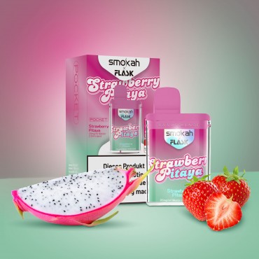Smokah - Flask - Strawberry Pitaya - Vapestick