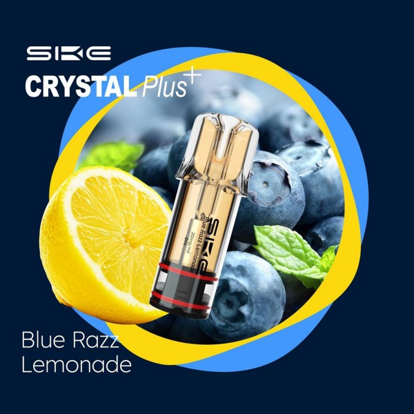SKE - Crystal PLUS - Prefilled Pods - Blue Razz Lemonade - 2 Stk.