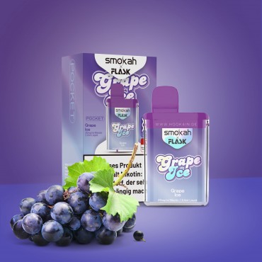 Smokah - Flask - Grape Ice - Vapestick