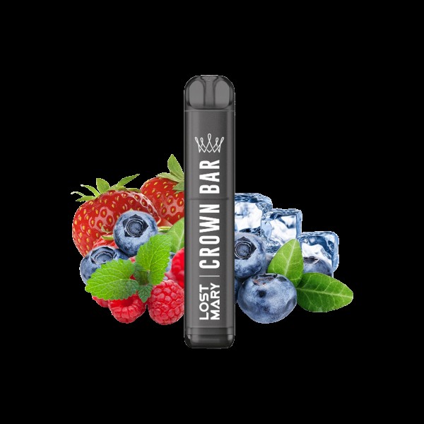 Crown Bar - Einweg-Vape - Triple Berry Ice - 20 mg