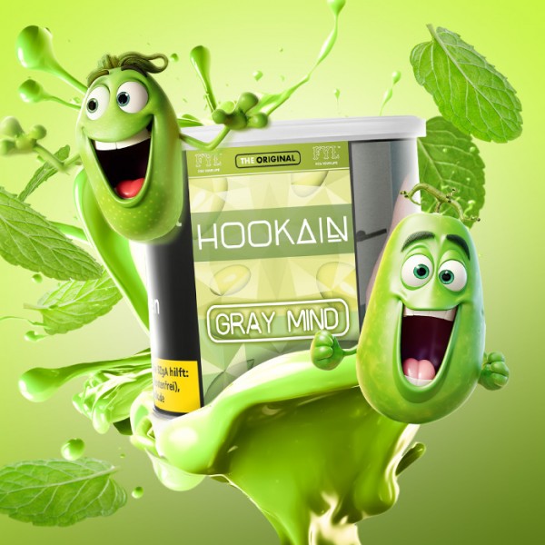 HOOKAIN - Gray Mind - 200 g (27,90€)