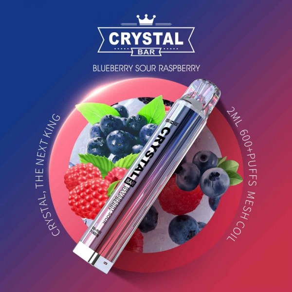 Crystal Bar - Blueberry Sour Raspberry - Vapestick