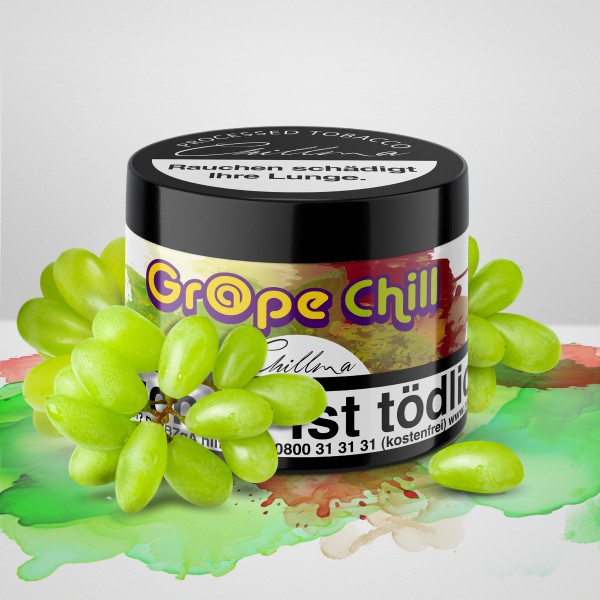Chillma - Dry Base mit Aroma - Gr@pe Chill - 70 g