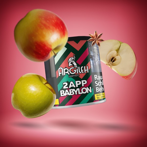Argileh - 2 App Babylon - 200 g