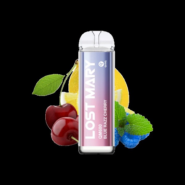 Lost Mary - QM600 - Blue Razz Cherry - Vapestick - 20 mg
