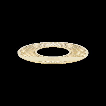Kohleteller - Gitter - Gold