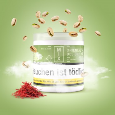 True Cloudz - Dry Base mit Aroma - Oriental Delight - 75 g