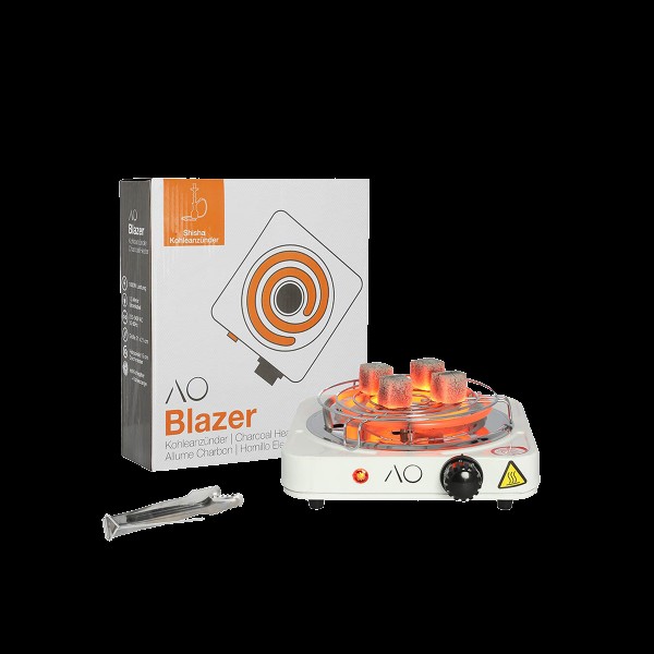 AO - Blazer Edelstahl - Kohleanzuender - 1000W