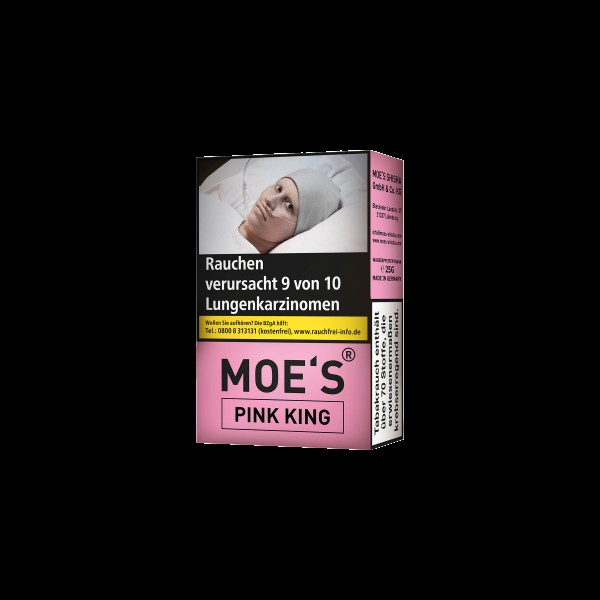 MOE'S - Tabak - Pink - King - 25 g