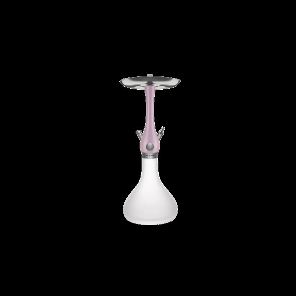 Wookah - Mini - Mauve Body - Misty Smooth Vase - Bundle