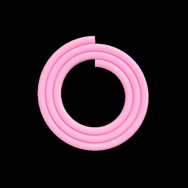 Moze - Silikonschlauch - Pink