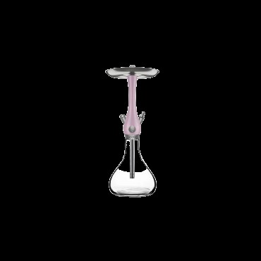 Wookah - Mini - Mauve Body - Clear Smooth Vase - Bundle