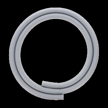 AO - Soft-Touch Silikonschlauch - Silber