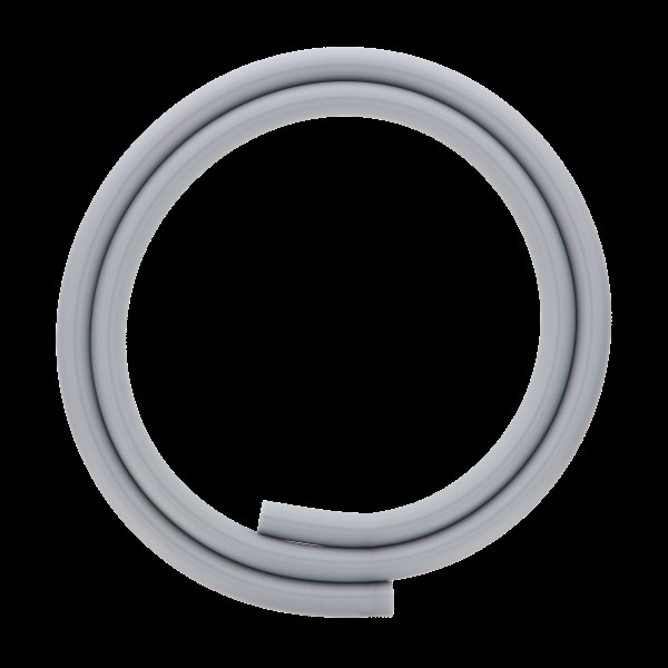 AO - Soft-Touch Silikonschlauch - Silber