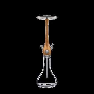 Wookah - Set - Oak Body - Smooth Vase - Bundle