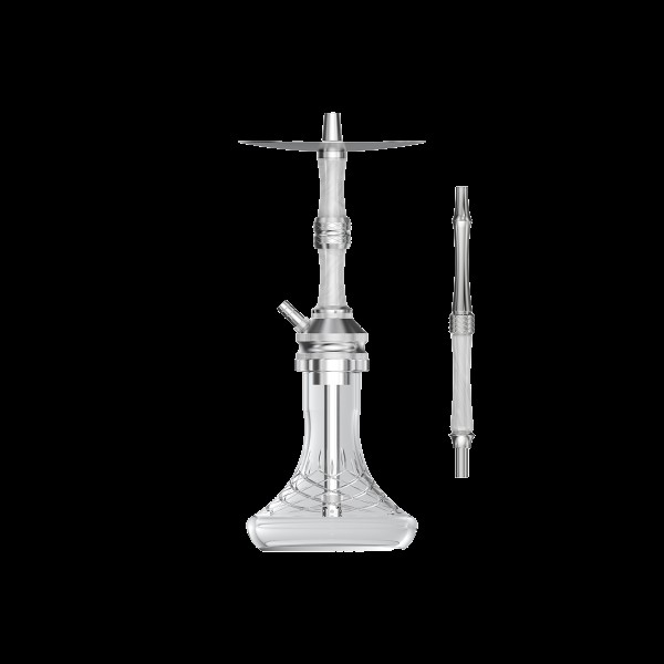 NZ Shisha | BUTTERFLY XS | silver/white/grey