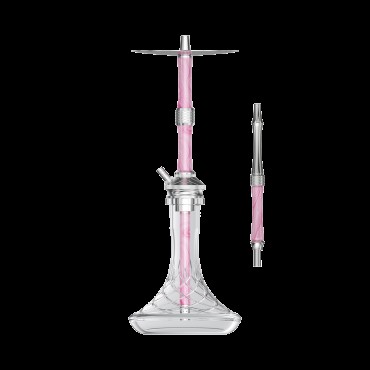NZ Shisha - BUTTERFLY - silver/pink/white