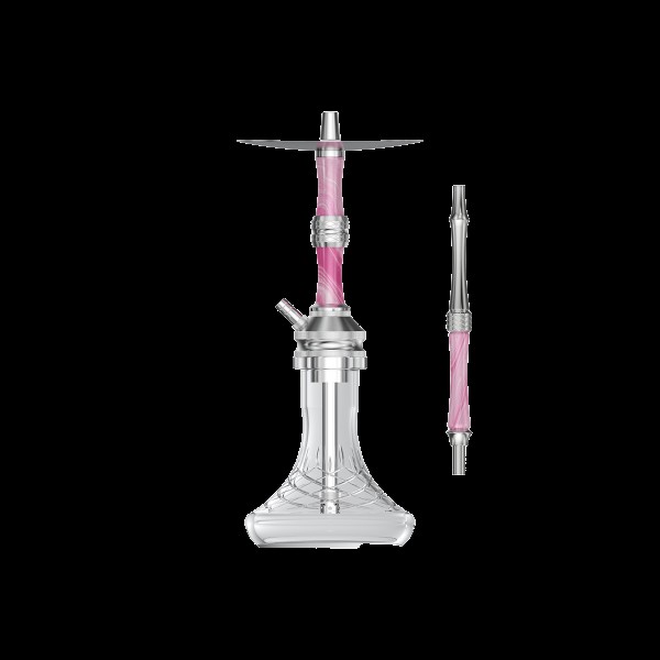 NZ Shisha | BUTTERFLY XS | silver/pink/white