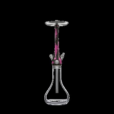 Wookah - Set - Black & Pink Body - Smooth Vase - Bundle