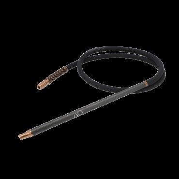 AO - Carbon Schlauchset - Matt Schwarz - Edelstahl 18/8 - Rosé Gold