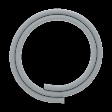 AO - Soft-Touch Silikonschlauch - Grau
