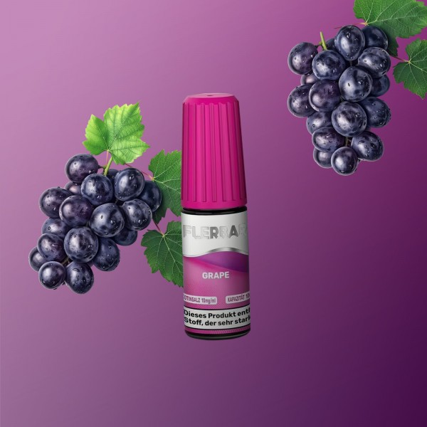 Flerbar - E-Liquid - Nikotinsalz - Grape - 10ml - 10 mg