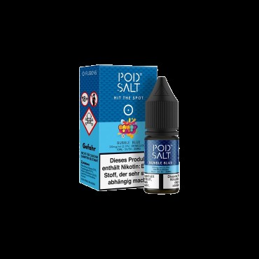 Pod Salt Fusion - E-Liquid - Nikotinsalz - Bubble Blue - 10 ml - 20 mg Pod Salt Fusion - E-Liquid - Nikotinsalz - Bubble Blue - 10 ml - 20 mg