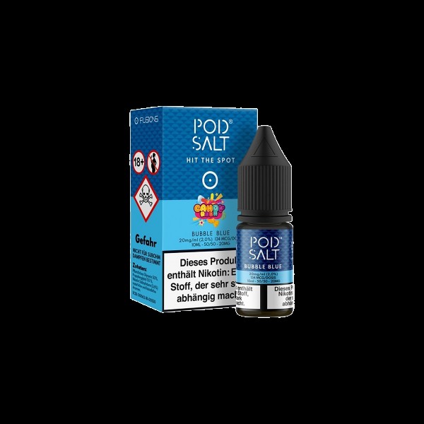 Pod Salt Fusion - E-Liquid - Nikotinsalz - Bubble Blue - 10 ml - 20 mg