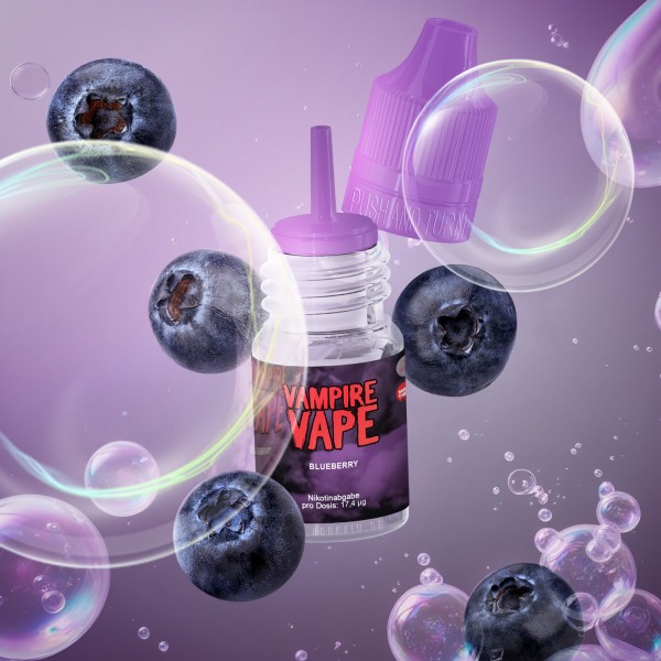 Vampire Vape - E-Liquid - Blueberry - 10 ml - 6 mg