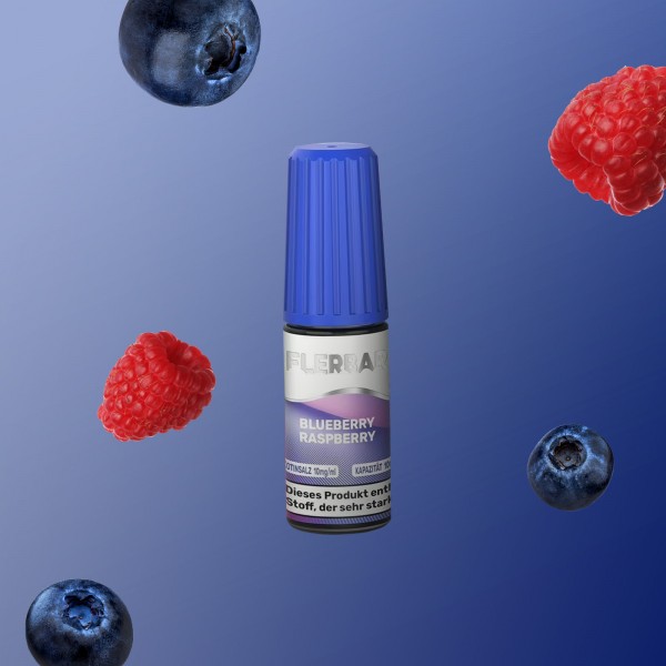Flerbar - E-Liquid - Nikotinsalz - Blueberry Raspberry - 10ml - 10 mg