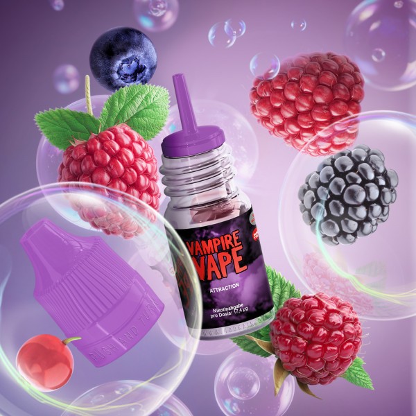 Vampire Vape - E-Liquid - Attraction - 10 ml - 6 mg