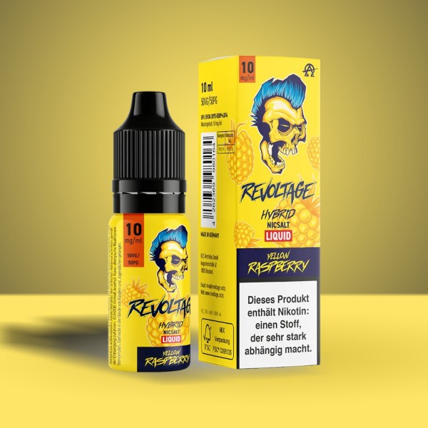 Revoltage - E-Liquid - Nikotinsalz - Yellow Raspberry - 10 ml - 10 mg