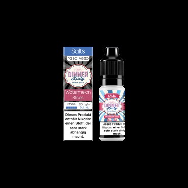 Dinner Lady - E-Liquid - Nikotinsalz - Watermelon Slices - 10 ml - 20 mg