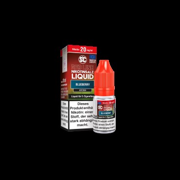 SC - E-Liquid - Nikotinsalz - Red Line - Blueberry - 10 ml - 20 mg SC - E-Liquid - Nikotinsalz - Red Line - Blueberry - 10 ml - 20 mg
