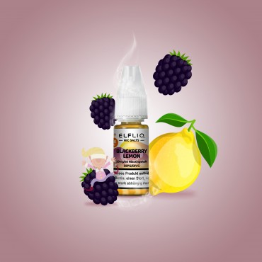 Elf Bar - ElfliQ - E-Liquid - Nikotinsalz - Blackberry Lemon - 10 mg