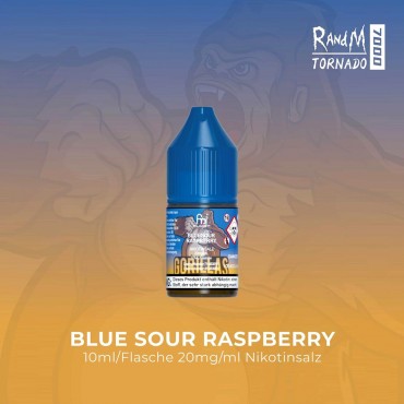 RandM Tornado 7000 - Blue Sour Raspberry - E-Liquid - Nikotinsalz - 20 mg RandM Tornado 7000 - Blue Sour Raspberry - E-Liquid - Nikotinsalz - 20 mg