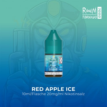 RandM Tornado 7000 - Red Apple Ice - E-Liquid - Nikotinsalz - 20 mg