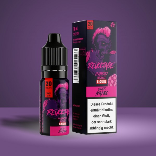 Revoltage - E-Liquid - Nikotinsalz - Black Mango - 10 ml - 20 mg