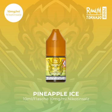 RandM Tornado 7000 - Pineapple Ice - E-Liquid - Nikotinsalz - 10 mg