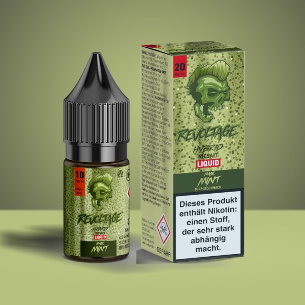 Revoltage - E-Liquid - Nikotinsalz - Magic Mint - 10 ml - 20 mg