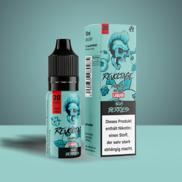 Revoltage - E-Liquid - Nikotinsalz - Aqua Berries - 10 ml - 20 mg