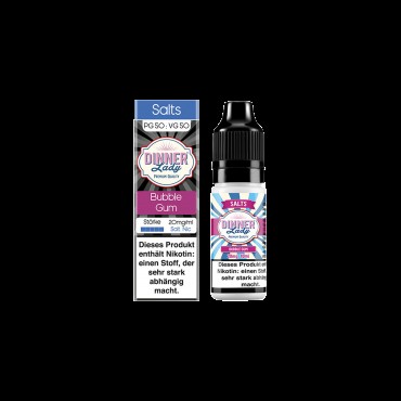 Dinner Lady - E-Liquid - Nikotinsalz - Bubblegum - 10 ml - 20 mg