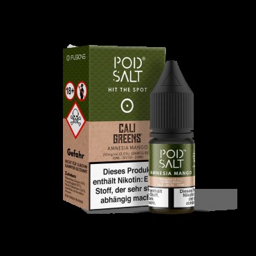 Pod Salt Fusion - Amnesia Mango - 10 ml - 20 mg Pod Salt Fusion - Amnesia Mango - 10 ml - 20 mg