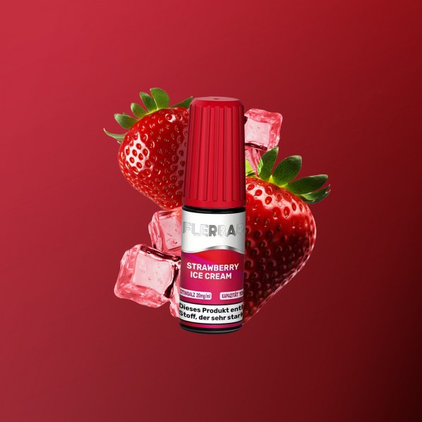 Flerbar - E-Liquid - Nikotinsalz - Strawberry Ice - 10 ml -  20 mg