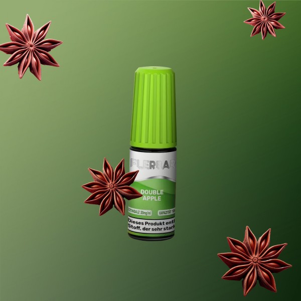 Flerbar - E-Liquid - Nikotinsalz - Double Apple - 10 ml -  20 mg