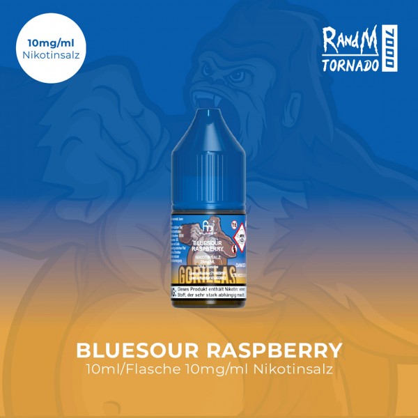 RandM Tornado 7000 - Bluesour Raspberry  - E-Liquid - Nikotinsalz - 10 mg